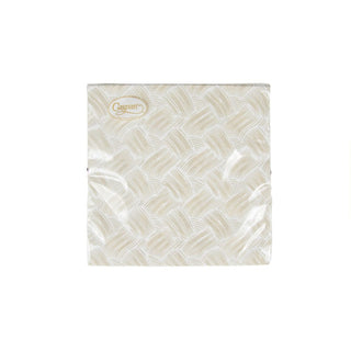 Caspari Basketry Flax-Paper Linen Napkin Airlaid Luncheon-15 In 17960LG