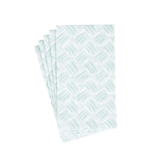 Caspari Basketry Mist Paper Linen Guest Towel Napkins - 12 Per Package 17961GG