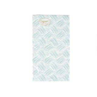 Caspari Basketry Mist-Paper Linen Guest Towels Airlaid - 12 In 17961GG