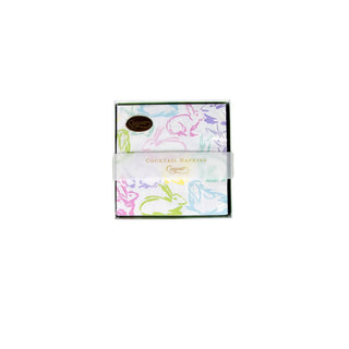 Caspari Hip Hop Boxed Cocktail Napkins - 40 Per Box 17970B