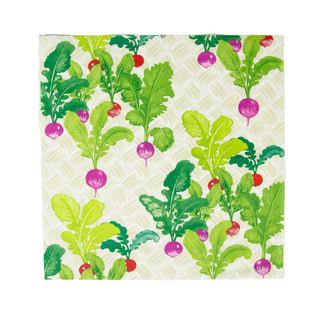Caspari Radish Patch Luncheon Napkins - 20 Per Package 17980L