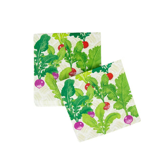 Caspari Radish Patch Napkin Luncheon 17980L