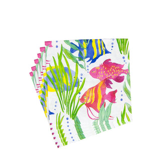 Caspari Wanda Luncheon Napkins - 20 Per Package 18010L