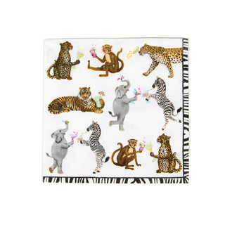 Caspari Cocktails Gone Wild Napkin Cocktail 18020C