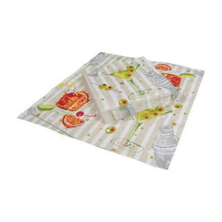 Caspari Speakeasy Napkin Cocktail 18040C