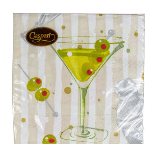 Caspari Speakeasy Napkin Cocktail 18040C
