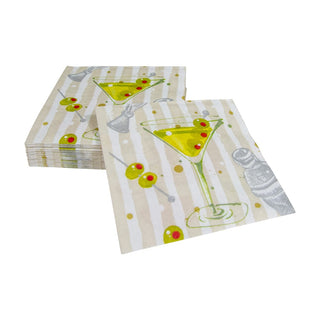Caspari Speakeasy Napkin Cocktail 18040C