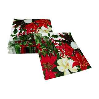 Caspari Christmas Garden Napkin Luncheon 18070L
