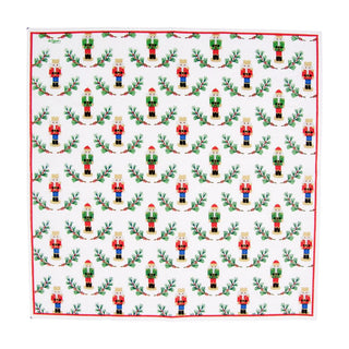 Caspari Little Nutcracker Napkin Cocktail 18120C