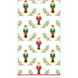 Caspari Little Nutcracker Guest Towel 18120G