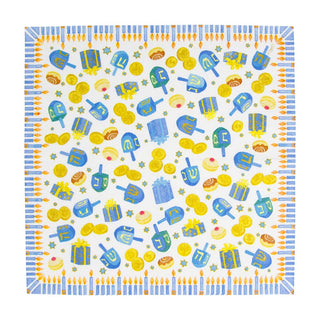 Caspari Dreidel; Dreidel; Dreidel Napkin Cocktail 18170C