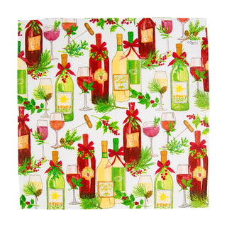 Caspari A Christmas Toast Napkin Cocktail 18180C