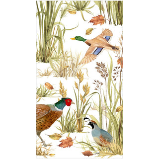 Caspari Birds Of A Feather Guest Towel 18230G