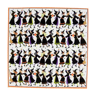 Caspari Witches Conga Line Napkin Cocktail 18270C