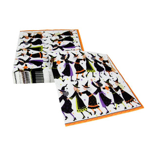 Caspari Witches Conga Line Napkin Luncheon 18270L
