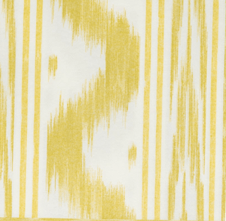 Caspari Toile De Nantes Yellow Paper Linen Dinner Napkins - 12 Per Package 18351DG