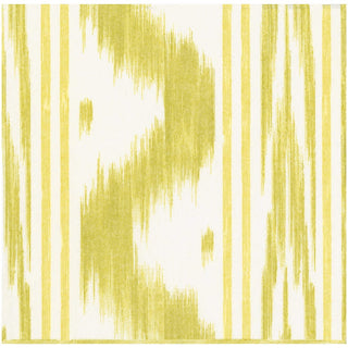 Caspari Toile De Nantes Yellow-Paper Linen Napkin Airlaid Dinner-12 In 18351DG