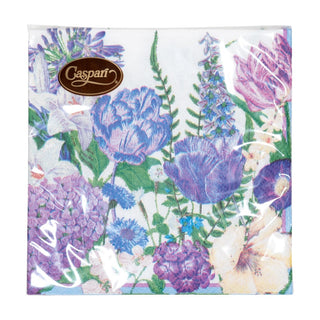 Caspari Shades Of Blue Napkin Cocktail 18360C