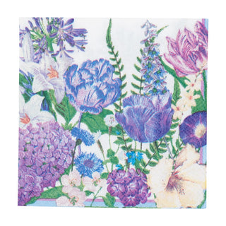 Caspari Shades Of Blue Napkin Cocktail 18360C