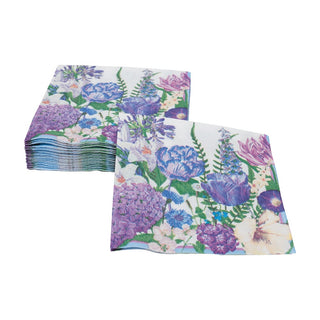 Caspari Shades Of Blue Napkin Cocktail 18360C