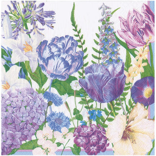 Caspari Shades Of Blue Napkin Dinner 18360D