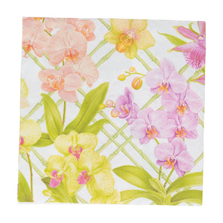 Caspari Orchid Conservatory Napkin Dinner 18370D