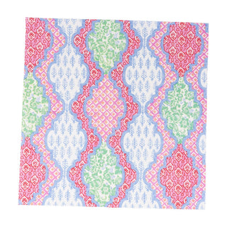 Caspari Provencale Cotton Pink Multi Napkin Luncheon 18440L