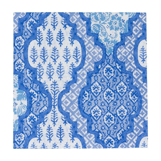 Caspari Provencale Cotton Blue Napkin Luncheon 18441L