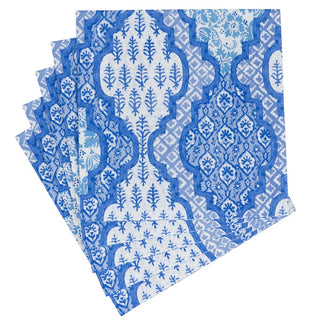 Caspari Provencale Cotton Blue Napkin Luncheon 18441L