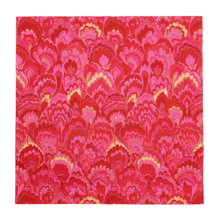 Caspari Marbled Ceramica Red & Fuchsia Luncheon Napkins - includes 20 Luncheon Napkins 18452L