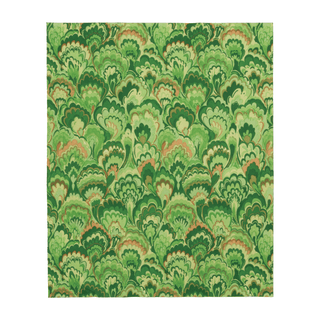 Caspari Marbled Ceramica Green Guest Towels - includes 15 Guest Towels 18453G