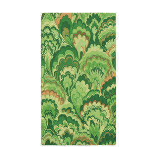 Caspari Marbled Ceramica Green Guest Towels - includes 15 Guest Towels 18453G