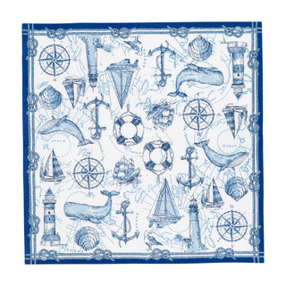 Caspari To The Lighthouse Napkin Cocktail 18480C