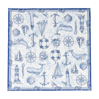 Caspari To The Lighthouse Luncheon Napkins - 20 Per Package 18480L
