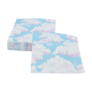 Caspari Blue Skies Napkin Cocktail 18490C