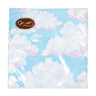 Caspari Blue Skies Napkin Cocktail 18490C