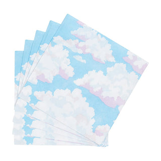 Caspari Blue Skies Napkin Cocktail 18490C