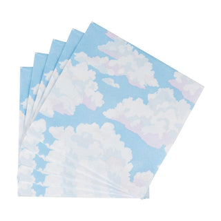 Caspari Blue Skies Luncheon Napkins - 20 Per Package 18490L
