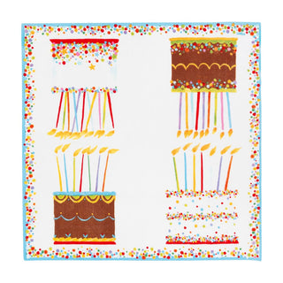 Caspari Birthday Cake Napkin Cocktail 18500C