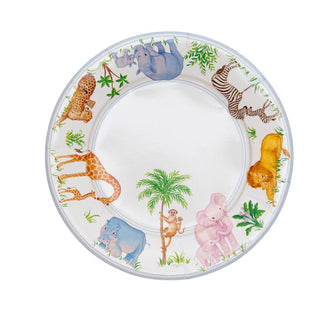 Caspari Safari Baby Salad/Dessert Plates 18510SP