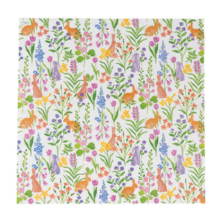 Caspari Bunny Field Luncheon Napkins - 20 Per Package 18530L