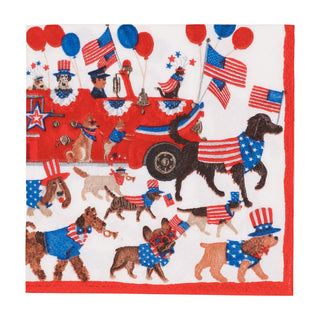 Caspari Join The Parade Napkin Cocktail 18540C