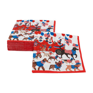 Caspari Join The Parade Napkin Cocktail 18540C