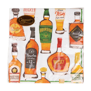Caspari Whiskey Tasting Napkin Cocktail 18570C
