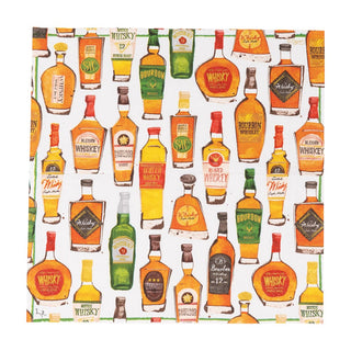 Caspari Whiskey Tasting Napkin Cocktail 18570C