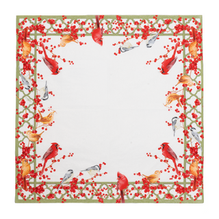 Winter Birds and Berries Recycled Luncheon Napkins - includes 20 Luncheon Napkins