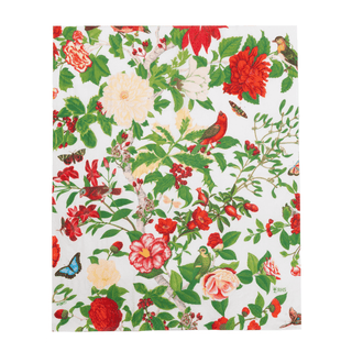 Christmas Chinoiserie White Guest Towels - includes 15 Guest Towels