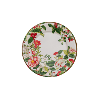 Caspari Christmas Chinoiserie Paper Salad & Dessert Plates - includes 8 Paper Salad & Dessert Plates 18680SP