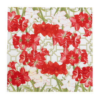 Caspari Amaryllis Conservatory Luncheon Napkins - includes 20 Luncheon Napkins 18690L
