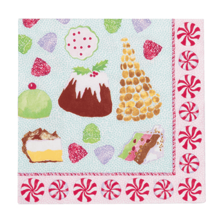 Caspari Sweets Luncheon Napkins - includes 20 Luncheon Napkins 18700L
